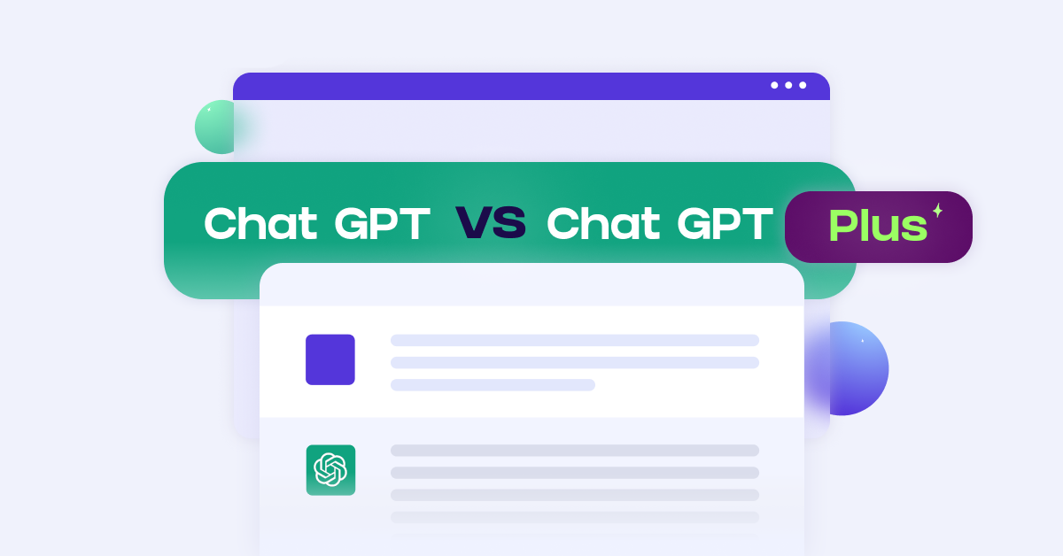 مقایسه Chatgpt و Chatgpt plus