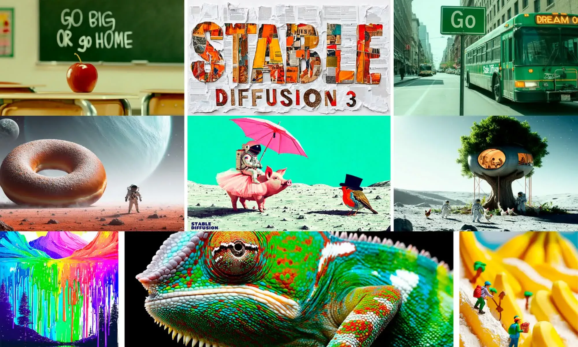Stable Diffusion ، ابزار هوش مصنوعی تبدیل متن به عکس.