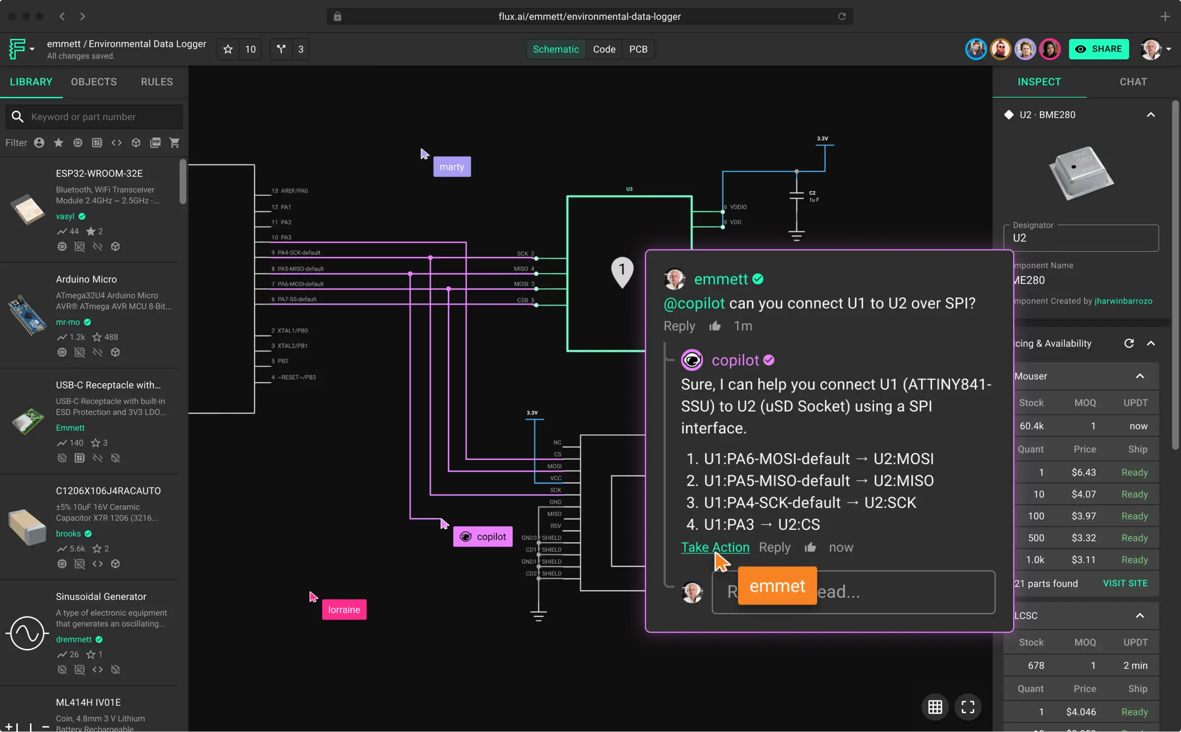 Flux AI ،هوش مصنوعی مولد برای طراحی آسان تر سخت افزار