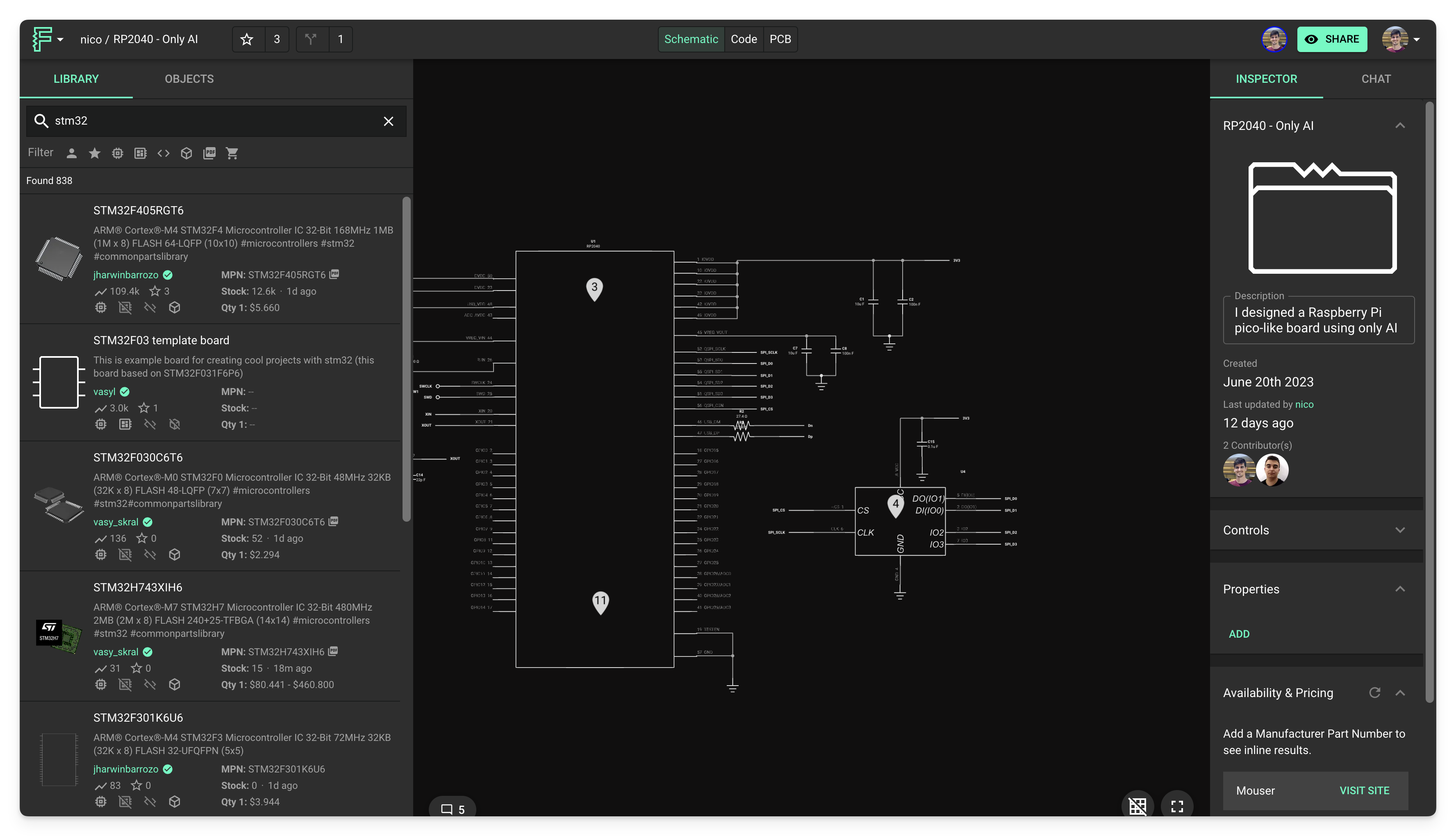 Flux AI ،هوش مصنوعی مولد برای طراحی آسان تر سخت افزار