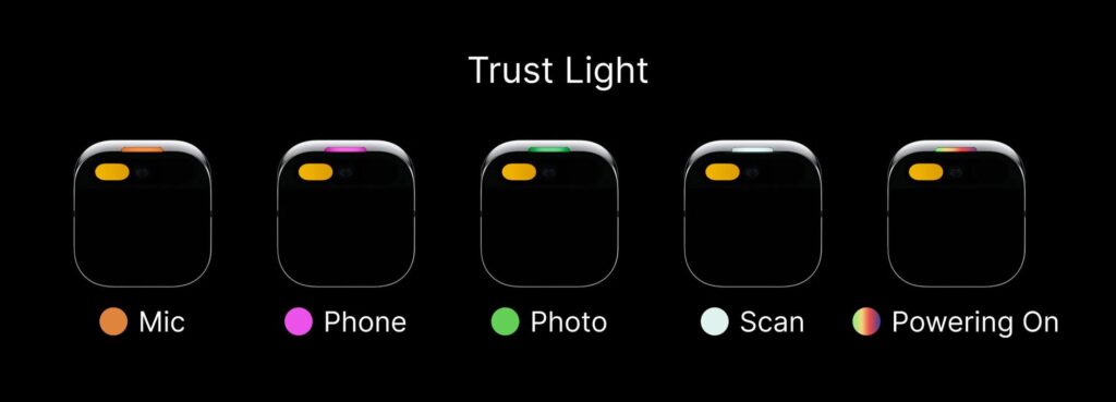 چراغ اعلانات AI Pin